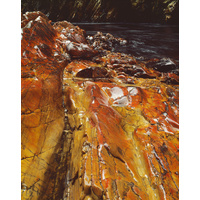 Polished quartzite above Irenabyss, Franklin River, Tasmania - Size A 