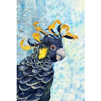A Yellow-tailed Black Cockatoo: Hair Accessories A2