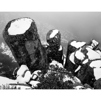 Snow Capped Dolerite Tors, Mt Wellington, Tasmania