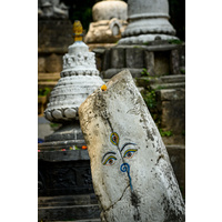 Stairway to, Swayambhunath, Kathmandu, Nepal