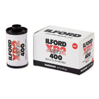 ILFORD XP2 SUPER ISO 400 BLACK & WHITE FILM - 35mm 36 Exposure