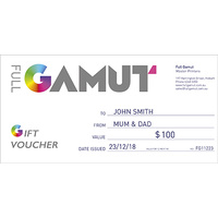 Full Gamut Gift Voucher $50