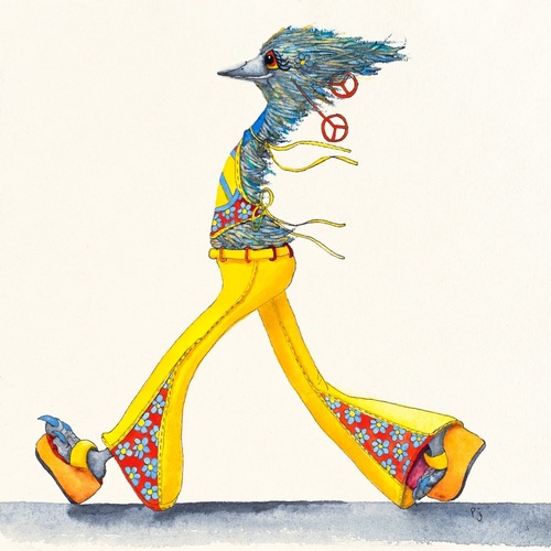 Op-Shopping Emu: A Flair for Strutting