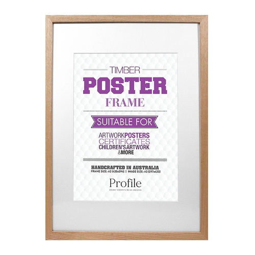 10420 Victorian Ash Picture Frame A2 suits A3 print