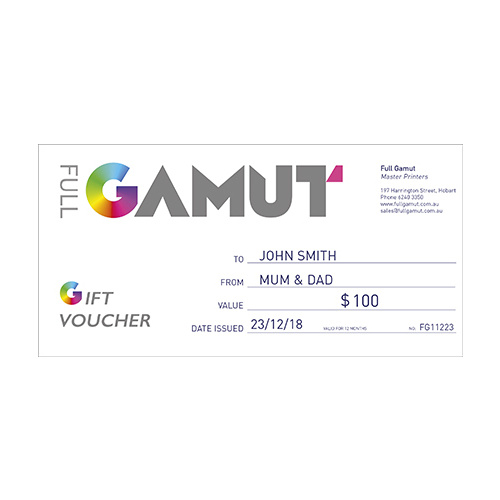 Full Gamut Gift Voucher $200